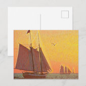 Schildboten Briefkaart (Voorkant / Achterkant)