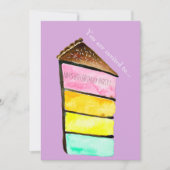 Schilddergebak met een twintigjarig feest kaart (Voorkant)