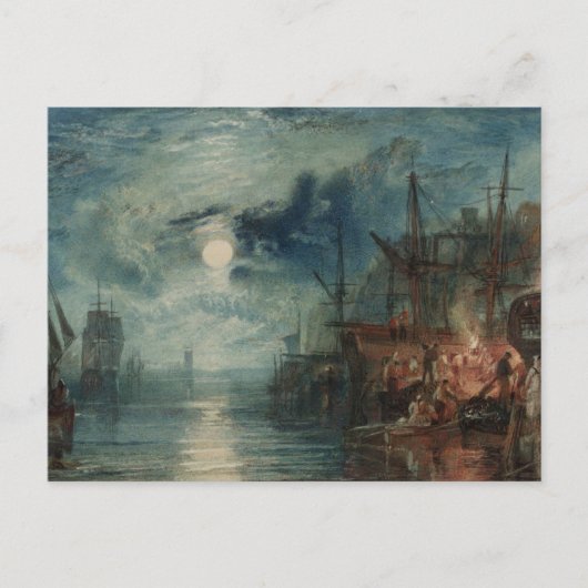 Schilden op de Tyne door J.M.W. Turner Briefkaart (Voorkant)