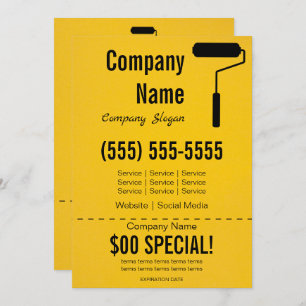 Schilder 5x7 Flyer Kaart