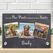 Schilder afdrukken op ons hart 3 Foto Pet Memorial Fotoplaat