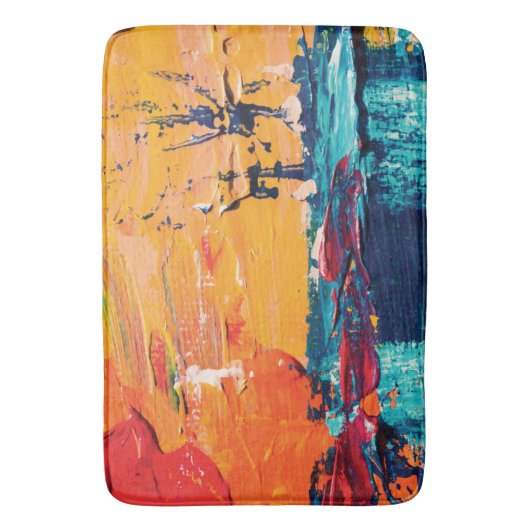 Schilder Artistiek Modern design Badmat (Voorkant Verticaal)