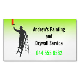 Schilder Creëer uw eigen Visitekaartje Magneet