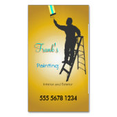 Schilder Creëer uw eigen Visitekaartje Magneet (Voorkant Verticaal)