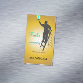 Schilder Creëer uw eigen Visitekaartje Magneet (Voorbeeld)