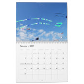 Schilder de agenda van de Sky Kite Kalender (Feb 2027)