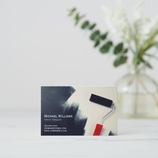 Schilder & Decorator | handymanconstructie Visitekaartje (Staand voorkant)