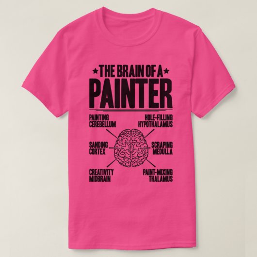Schilder Decorator House Painter11 T-shirt (Design voorkant)