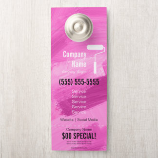 Schilder deur hanger