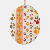 Schilder Drukt schattige Hondenliefhebbers Keramisch Ornament (Rechts)