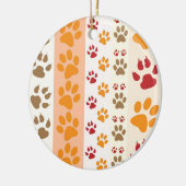 Schilder Drukt schattige Hondenliefhebbers Keramisch Ornament (Links)