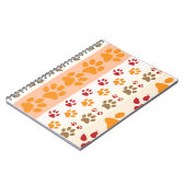 Schilder Drukt schattige Hondenliefhebbers Notitieboek (Linkerzijde)