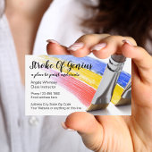 Schilder- en ambachtsklassen visitekaartje