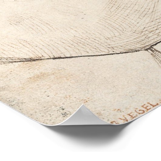 Schilder en connoisseur door Pieter Bruegel Poster (Hoek)