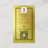 Schilder en decorateur interieurontwerp klein visitekaartje (Achterkant)