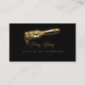 Schilder en decorateur interieurontwerp klein visitekaartje (Voorkant)