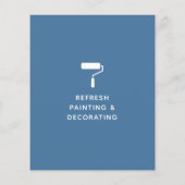 Schilder en Decorateur Verfroller Navy Flyer (Achterkant)