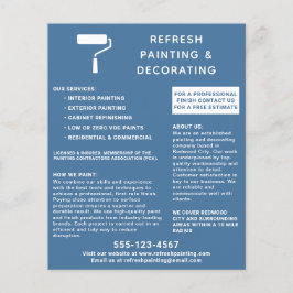Schilder en Decorateur Verfroller Navy Flyer