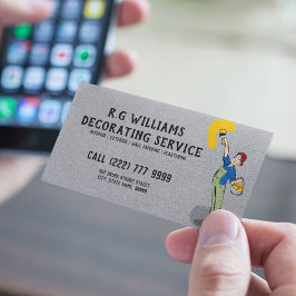 Schilder en decorator | Binnenzijde en Buiten Visitekaartje