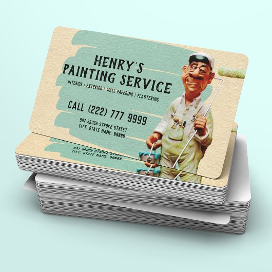 Schilder en decorator | DIY binnen en buiten Visitekaartje