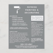 Schilder en decorator verf Roller grijs