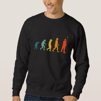 Schilder Evolutie Retro Schilder Trui