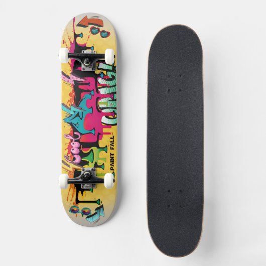Schilder Herfst 8h Skateboard (Voorkant)