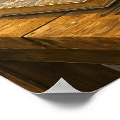 Schilder in de tuin uit het kunstboek poster (Hoek)