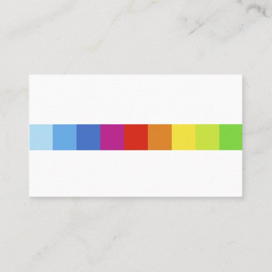 Schilder in uniform met een rol in zijn hand visitekaartje (Achterkant)