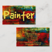 Schilder in Visitekaartje (Voorkant / Achterkant)