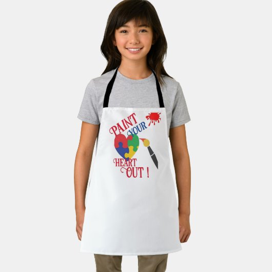 Schilder je hart uit, klein Schort (Insitu)