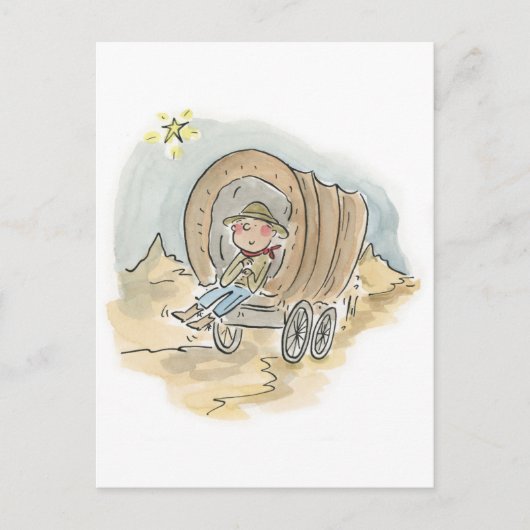 Schilder je wagen briefkaart (Voorkant)