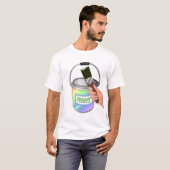 Schilder je weg t-shirt (Voorkant volledig)