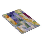 Schilder klassieke Abstracte kunstschilderingen vo Notitieboek (Rechterzijde)