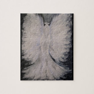 Schilder Kunst met mooie vleugelogen beschermer en Legpuzzel