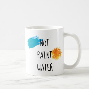 Schilder Kunstenaar Niet Schilder Water Grappige K Koffiemok