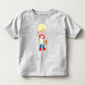 Schilder, Kunstschilder, Schattig Jochie, Blond Ha Kinder Shirts (Voorkant)