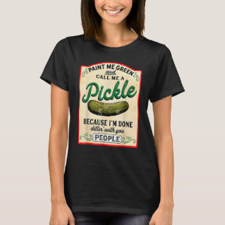 schilder me groen en noem me een picknick t-shirt