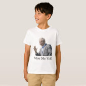 Schilder-Miss me toch? T-shirt (Voorkant volledig)