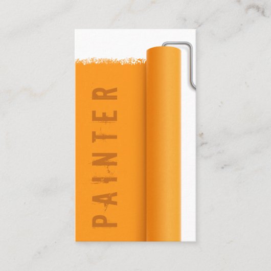 Schilder modern professioneel ontwerp visitekaartje (Voorkant)