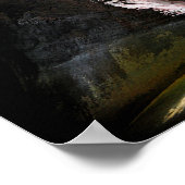 Schilder op het water poster (Hoek)