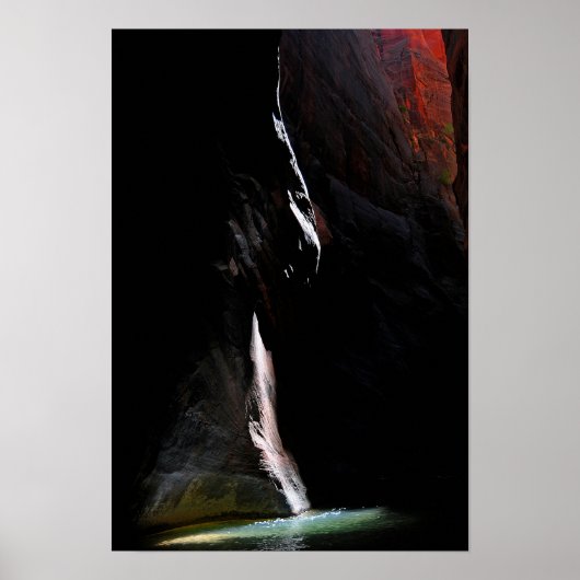 Schilder op het water poster (Voorkant)