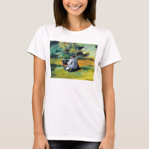 Schilder op het werk van Paul Cezanne,  Kunst T-shirt
