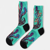 Schilder op mijn sokken. sokken (Links)