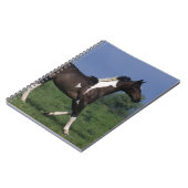 Schilder Paard Rennen 2 Notitieboek (Linkerzijde)