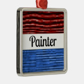 Schilder Patriottisch Kerst Ornament (Rechts)