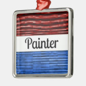 Schilder Patriottisch Kerst Ornament (Links)