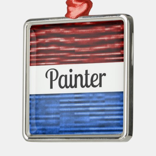 Schilder Patriottisch Kerst Ornament (Links)