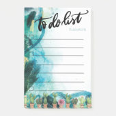 Schilder, plastic, cactus om lijst te doen post-it® notes (Voorkant)