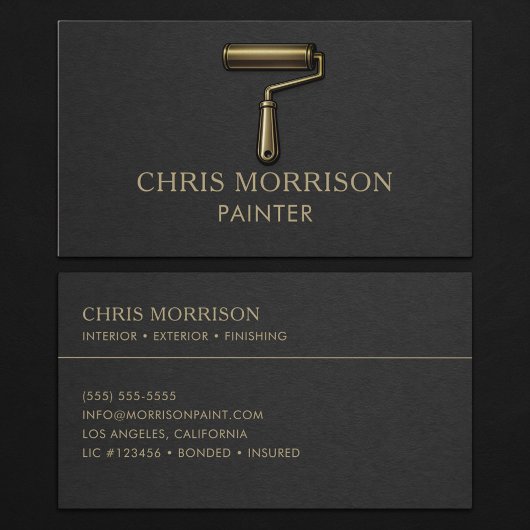 Schilder Professional Visitekaartje